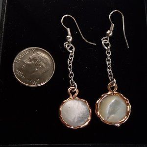 Mother of pearl earrings